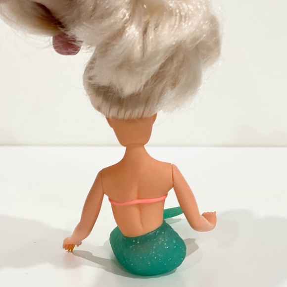 T&T Mermaid Doll Rubber 1990 90s 4” Vintage - Picture 5 of 12